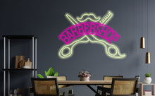 Load image into Gallery viewer, Barbershop neon sign, barber shop led light sign, barber shop sign, barbershop decor, barbershop inscription neon, business signs
