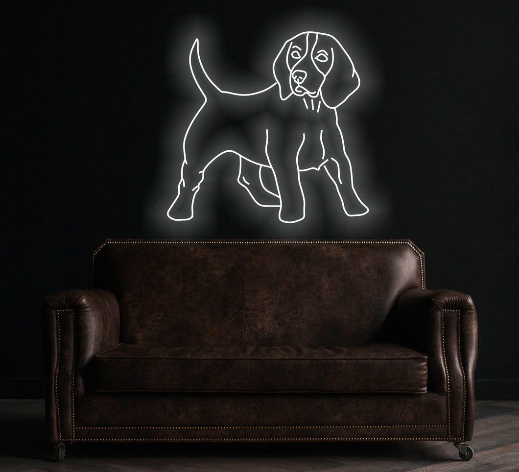 Dog neon sign, Dog beagle neon sign, Dog Led Neon Lights, Animal Signs, Nursery Wall Decoration, Puppy Dog Neon Sign Wall Decoration
