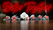 Load image into Gallery viewer, Better Together Neon Sign, Forever United Neon Sign, Solidarity Illuminated Neon Sign, Together We Shine Neon Sign, United as One Neon Sign
