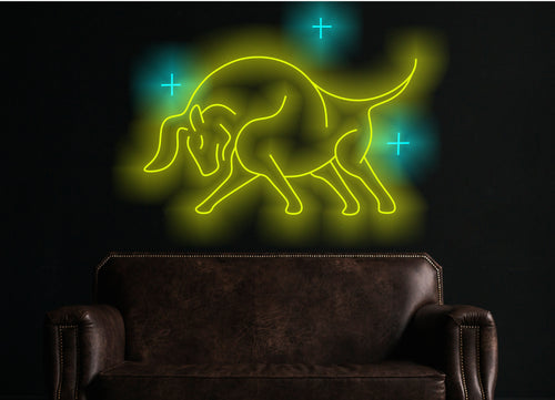 TAURUS ZODIAC NEON sign, neon sign, zodiac sign, Colorful Wall Decor, Unique Birthday 