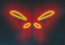Load image into Gallery viewer, Butterfly Wings Neon Sign, Butterfly Wings Led Sign, Wall Decor, Custom Neon Sign, Best Gifts, Birthday&#39;s Gifts, Party Neon Sign
