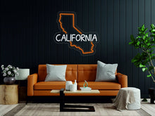 Load image into Gallery viewer, California state - led light neon sign neonartUA
