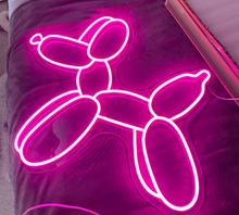 Load image into Gallery viewer, Balloon Dog Neon sign, Neon Sign Led Light, Custom Neon Sign, Decoration Hand Crafted Wall Hangings, Home Decor Wall decor
