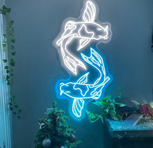 Load image into Gallery viewer, Koi Fish- LED light neon sign
