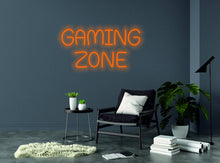 Load image into Gallery viewer, Gaming zone - led light neon sign neonartUA
