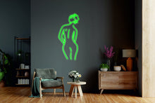 Load image into Gallery viewer, Woman silhouette, Female pose, Body neon, Lady&#39;s back - LED light neon sign, neon lamp wall neonartUA
