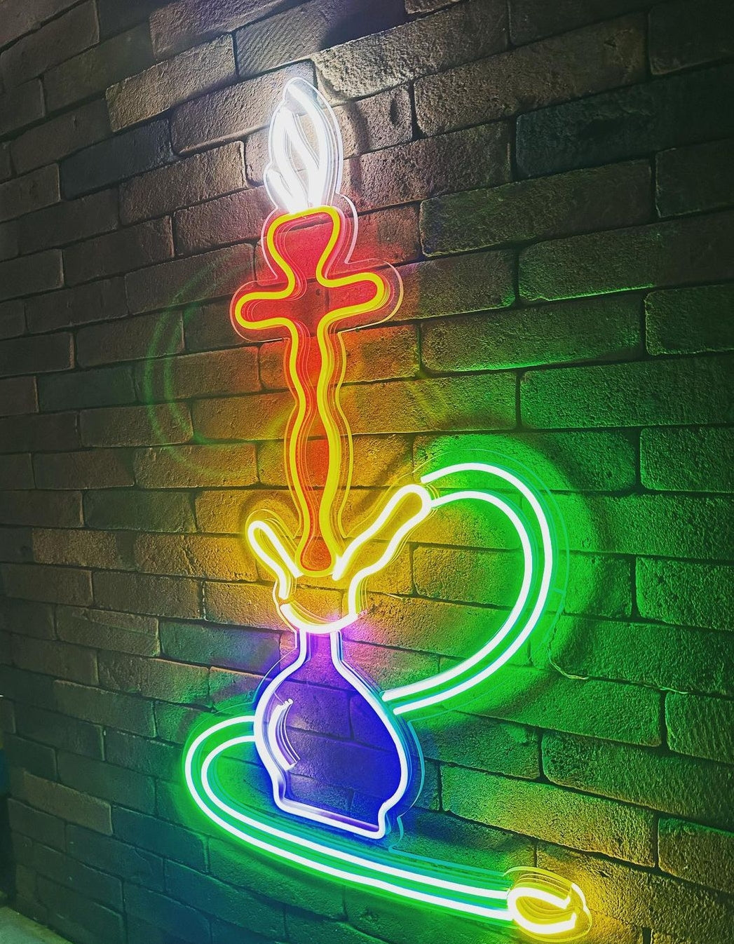 Hookah Neon Sign, Shisha Neon Sign, Hookah Led Sign, Hookah Neon Light, Smoker Neon Sign, Bar neon light, Hookah Bar Decor