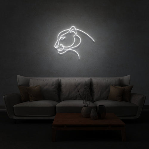Jaguar cat neon sign home decor