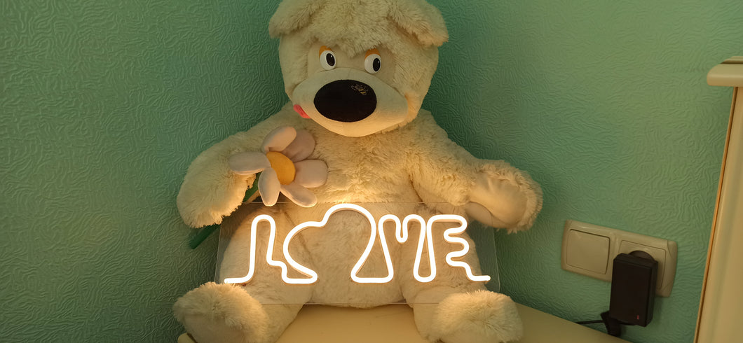 Love - LED Neon Sign Wall Light