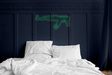Load image into Gallery viewer, Machine gun AK47 LED light neon sign - neon LED lamp for living room neonartUA
