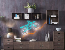 Load image into Gallery viewer, Motorcycle neon signs, bike neon sign, car neon sign, gift children neon sign, biker present neon sign
