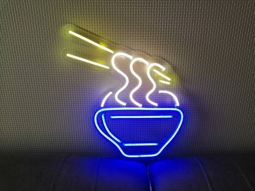 Ramen neon sign , Ramen neon wall sign, Ramen wall decor, Japanese Noodles, Noodles neon sign 