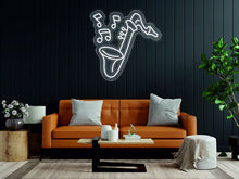 Load image into Gallery viewer, Saxophone Music Jazz - LED Light Neon Sign Lamp neonartUA
