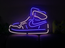 Load image into Gallery viewer, Sneaker neon sign, sneaker lights, sneaker led lamp, sneaker led light, sneaker led sign, neon sneakers, gift neon sign neonartUA
