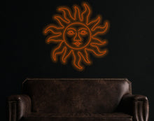 Load image into Gallery viewer, Sun LED Neon Sign, neon sign, Space led neon sign, Space led neon
