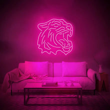 Load image into Gallery viewer, Tiger neon sign ,cat neon sign

