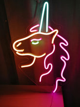 Load image into Gallery viewer, Unicorn neon sign neonartUA
