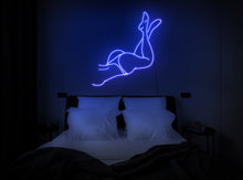 Load image into Gallery viewer, Woman body neon sign, Girl neon sign, Girl neon light, Lady neon sign, Body neon sign, Woman body decor, Led neon sign
