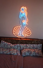 Load image into Gallery viewer, Woman body led light, Woman body neon sign, Female body neon sign, girl on the shell neon sign
