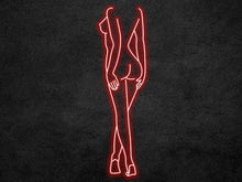 Load image into Gallery viewer, Beautiful Girl Neon Sign, Beautiful woman&#39;s full-length neon sign, female body neon sign, woman body neon sign
