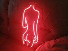 Load image into Gallery viewer, Girl neon sign, Woman body led light, Woman body neon, Female body neon sign, Body led sign, Lady Elegant Sign, Sexy body neon sign neonartUA
